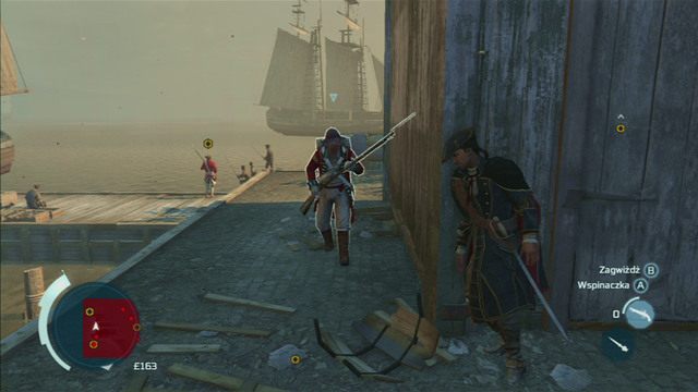 Klucz ma trzech strażników stojących w okolicy - Sekwencja 2 - Chirurg | Solucja Assassins Creed 3 - Assassins Creed 3 - poradnik do gry