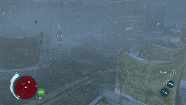 Chwilę później twój główny cel zostanie zaznaczony zielonym punktem - Sekwencja 3 - Egzekucja ponad wszystko | Solucja Assassins Creed 3 - Assassins Creed 3 - poradnik do gry