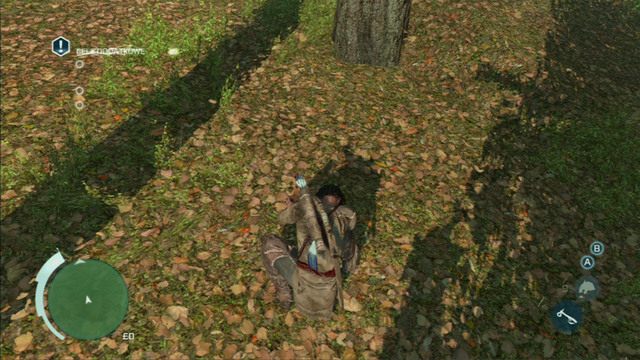Twoim ostatni zadaniem jest upolowanie oraz oskórowanie pięciu zwierząt - Sekwencja 4 - Lekcja myślistwa | Solucja Assassins Creed 3 - Assassins Creed 3 - poradnik do gry