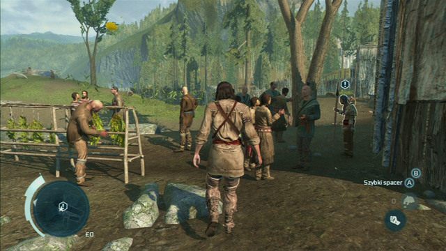 Jak wrócisz do wioski, misja dobiegnie końca - Sekwencja 4 - Lekcja myślistwa | Solucja Assassins Creed 3 - Assassins Creed 3 - poradnik do gry