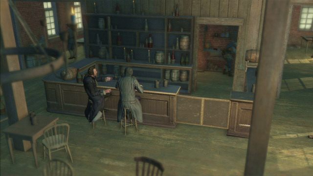 Gdy walka dobiegnie końca, będziesz mógł ruszać dalej na spotkanie z Adamsem oraz odblokujesz misje wyzwalania dzielnic - Sekwencja 6 - Na tropie Johnsona | Solucja Assassins Creed 3 - Assassins Creed 3 - poradnik do gry