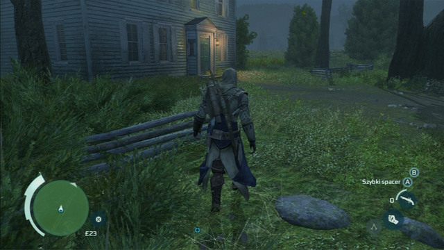 Jak tylko zapukasz do stojącej tam posiadłości, zostaniesz zaatakowany przez Brytyjczyków - Sekwencja 7 - Nocny rajd | Solucja Assassins Creed 3 - Assassins Creed 3 - poradnik do gry