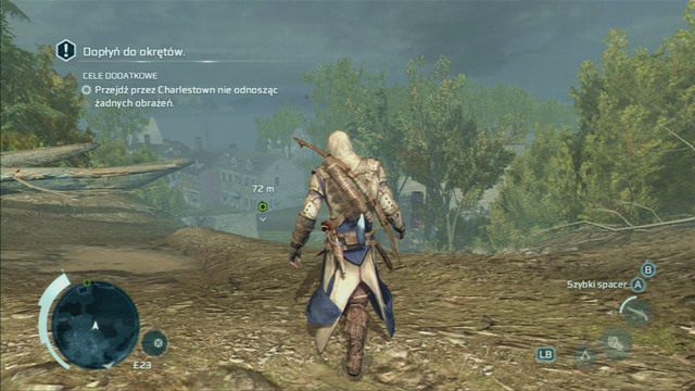 Gdy animacja dobiegnie końca, otrzymasz zadanie przedostania się do okrętów wroga - Sekwencja 7 - Konflikt narasta | Solucja Assassins Creed 3 - Assassins Creed 3 - poradnik do gry