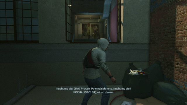 Idź nim cały czas prosto, aż do otwartego okna prowadzącego na schody - Sekwencja 8 - Drugie źródło energii | Solucja Assassins Creed 3 - Assassins Creed 3 - poradnik do gry