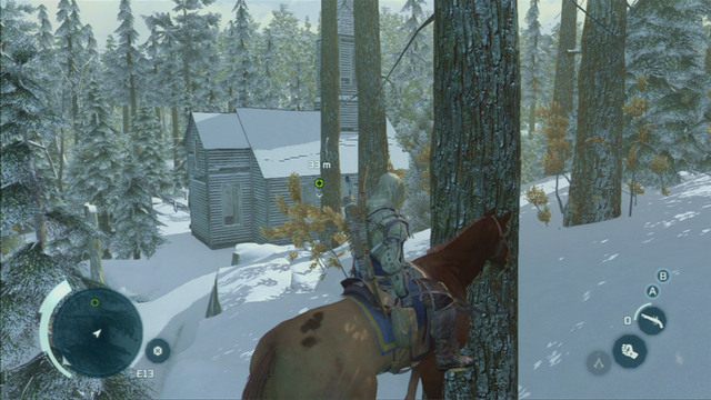 Udaj się w tym celu do opuszczonego kościoła, gdzie spotkasz swojego ojca - Sekwencja 9 - Brakujące zapasy | Solucja Assassins Creed 3 - Assassins Creed 3 - poradnik do gry