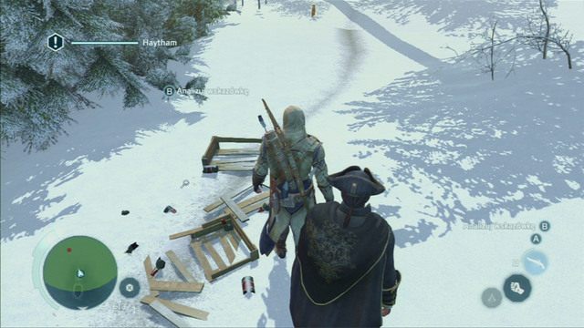 Porozmawiaj z nimi, a następnie razem poszukajcie śladów złodziejów - Sekwencja 9 - Brakujące zapasy | Solucja Assassins Creed 3 - Assassins Creed 3 - poradnik do gry