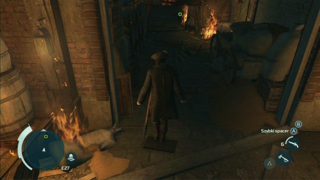 Gdy walka dobiegnie końca, magazyn zacznie płonąć - Sekwencja 9 - Piana i płomienie | Solucja Assassins Creed 3 - Assassins Creed 3 - poradnik do gry