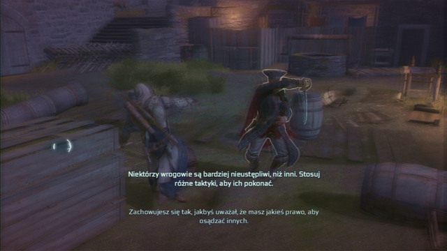 Po wybuchu przejdź jeszcze kilka kroków prosto, a dotrzesz do miejsca walki z Haythamem - Sekwencja 11 - Ostatni Bastion Lee | Solucja Assassins Creed 3 - Assassins Creed 3 - poradnik do gry