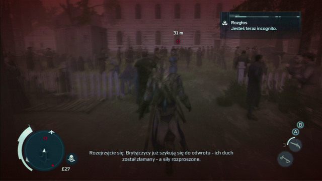 Aby rozpocząć zadanie udaj się na cmentarza, gdzie zostaniesz schwytany przez ludzi Templariuszy - Sekwencja 12 - Spoczywaj w pokoju | Solucja Assassins Creed 3 - Assassins Creed 3 - poradnik do gry