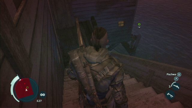 Twoja dalsza droga prowadzi do zaznaczonego na mapie promu - Sekwencja 12 - Spoczywaj w pokoju | Solucja Assassins Creed 3 - Assassins Creed 3 - poradnik do gry