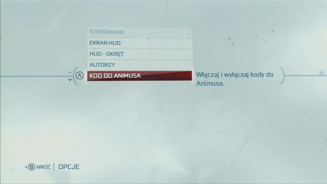 Osie zdobywa się po to, aby odblokować nowe kody w odpowiedniej zakładce w opcjach gry - Synchronizacja Animusa | Solucja Assassins Creed 3 - Assassins Creed 3 - poradnik do gry