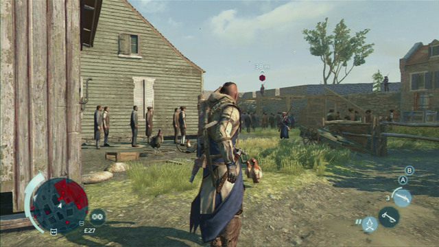 Po rozmowie z mężczyzną otrzymasz zadanie zabicia dowódcy rekrutującego nowe wojska Templariuszy - Mapa Bostonu i Dzielnica Południowa w Assassins Creed 3 Remastered - Assassins Creed 3 - poradnik do gry