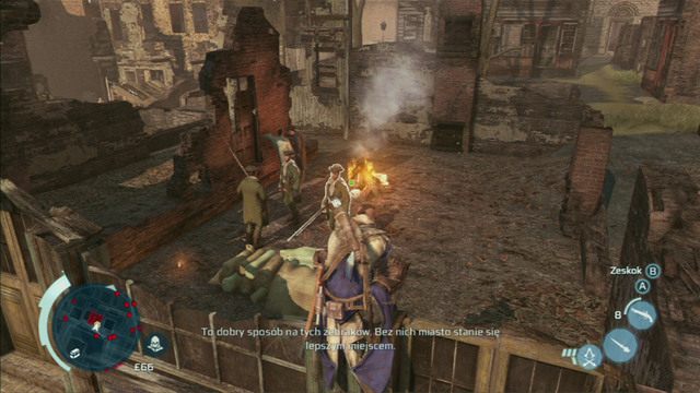 Spal zarażone koce - Mapa Nowy Jork - Dzielnic Zachodnia w Assassins Creed 3 - Assassins Creed 3 - poradnik do gry