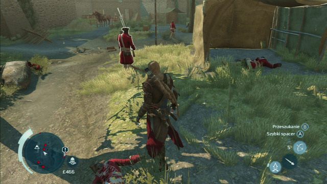 Na poziomie Incognito wrogowie nie zwracają na ciebie uwagi póki nie zachowujesz się podejrzanie - Poziomy rozgłosu w Assassins Creed 3 - Assassins Creed 3 - poradnik do gry