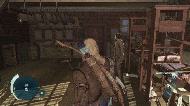 Przekupując pracowników drukarni (-3 poziomy) - Jak obniżyć rozgłos w Assassins Creed 3? - Assassins Creed 3 - poradnik do gry