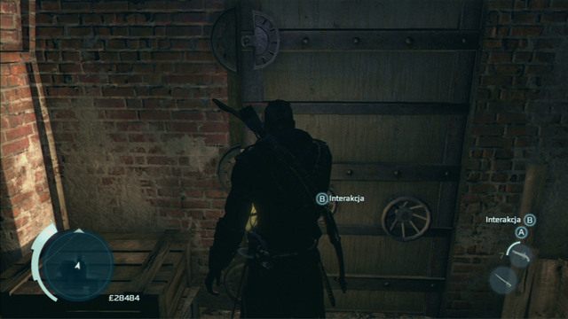 Aby otworzyć zamek rusz dwa razy lewą gałką analogową w lewo i dwa razy prawą gałką analogową w prawo - Boston - mapa kanałów w Bostonie | Assassins Creed 3 - Assassins Creed 3 - poradnik do gry