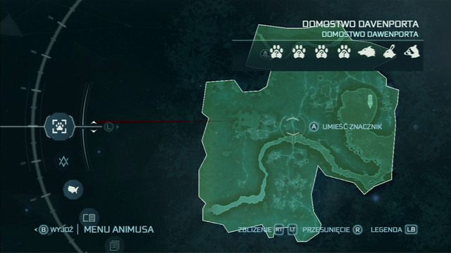 W różnych rejonach lasu występują różne gatunki zwierząt - Sidła, przynęty i skórowanie | Polowanie w Assassins Creed 3 - Assassins Creed 3 - poradnik do gry