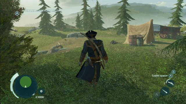 Zostaniesz wtedy zaatakowany przez wilka - Ludzie z pogranicza | Zadania klubów w Assassins Creed 3 - Assassins Creed 3 - poradnik do gry