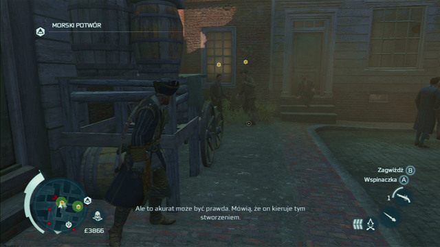 Lokalizacja: Boston - Ludzie z pogranicza | Zadania klubów w Assassins Creed 3 - Assassins Creed 3 - poradnik do gry