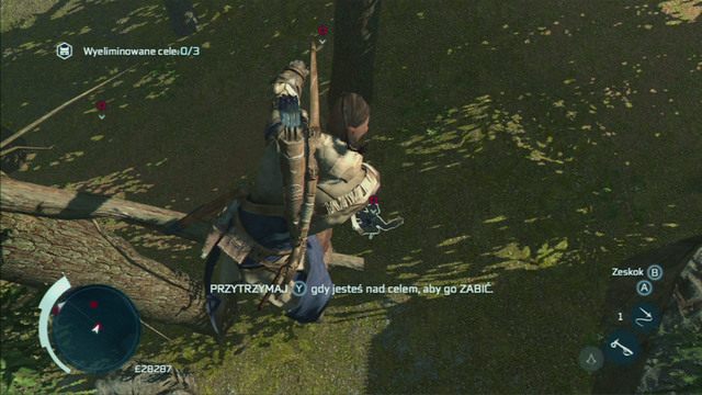 Drugiego wroga zabij w ten sam sposób, tylko tym razem podczas duszenia przechyl lewą gałkę analogową w swoją stronę - Zadania Myriam w Assassins Creed 3 Remastered - Assassins Creed 3 - poradnik do gry
