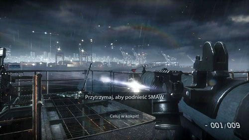 Twoim ostatnim zadaniem będzie zniszczenie wrogiego śmigłowca - 01 - Niezamierzone konsekwencje - Kampania - Medal of Honor: Warfighter - poradnik do gry