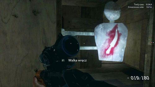Biegnij przed siebie i bądź gotów na natychmiastowe wciśnięcie przycisku odpowiedzialnego za walkę wręcz, kiedy tarcza z wizerunkiem noża pojawi się tuż przed tobą (obrazek powyżej) - 02 - Oczami zła - Kampania - Medal of Honor: Warfighter - poradnik do gry