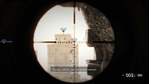 Pierwszy wróg z granatnikiem jest na dachu, drugi po lewej, zaś trzeci na dole (pierwszy obrazek powyżej) - 03 - Zejście na ląd - Kampania - Medal of Honor: Warfighter - poradnik do gry