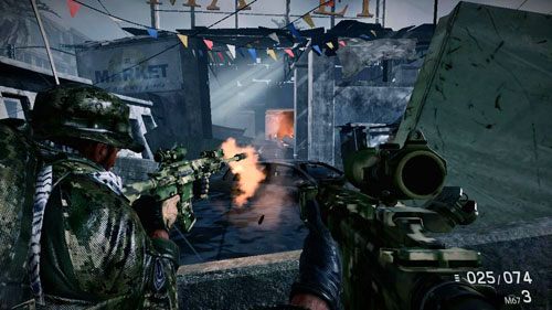 Uważaj, aby jakiś wróg nie ukrył się tuż obok ciebie, np - 05 - Przypływ zmian - Kampania - Medal of Honor: Warfighter - poradnik do gry