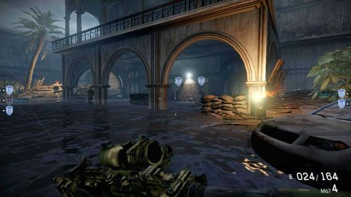 Cel: Zbliż się do budynku Kapitolu - 06 - Prąd strugowy - Kampania - Medal of Honor: Warfighter - poradnik do gry