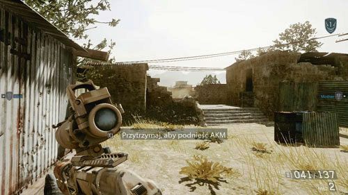 Eliminuj tylko tych wrogów, którzy staną ci bezpośrednio na drodze, nie przejmuj się innymi - 08 - W pogoni za Farazem - Kampania - Medal of Honor: Warfighter - poradnik do gry