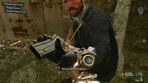 W końcu usłyszysz komunikat, że na zewnątrz bazy jest czysto - 08 - W pogoni za Farazem - Kampania - Medal of Honor: Warfighter - poradnik do gry