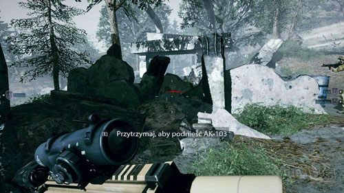Biegnij przed siebie, a potem nieco w prawo (trzymaj się lewej części lasu) - 11 - Starzy znajomi - Kampania - Medal of Honor: Warfighter - poradnik do gry