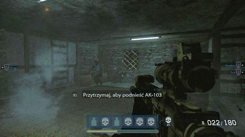 Wracaj na górę, wbiegnij do pokoju po prawej, skręć w lewo i udaj się do korytarza naprzeciwko - 13 - To już jest koniec - Kampania - Medal of Honor: Warfighter - poradnik do gry