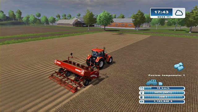 Sadzenie ziemniaków sadzarką o szerokości 6 m przebiega dość szybko. - Uprawa ziemniaka | Uprawa ziemi w Farming Simulator 2013 - Farming Simulator 2013 - poradnik do gry