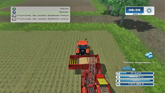 Praca tym kombajnem jest bardzo mozolna, bo zbiera on tylko 1 rząd ziemniaków. - Uprawa ziemniaka | Uprawa ziemi w Farming Simulator 2013 - Farming Simulator 2013 - poradnik do gry