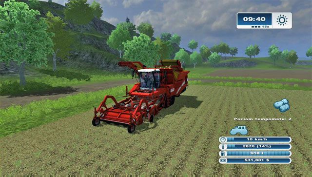 Ten kombajn sprawia, że naprawdę warto uprawiać ziemniaki. - Uprawa ziemniaka | Uprawa ziemi w Farming Simulator 2013 - Farming Simulator 2013 - poradnik do gry
