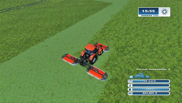 To najszybszy możliwy sposób na koszenie jak największych połaci łąk. - Hodowla owiec | Hodowla zwierząt w Farming Simulator 2013 - Farming Simulator 2013 - poradnik do gry