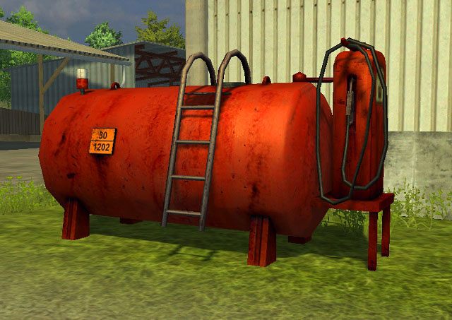 Stacja paliw. - Lokacje i budynki | Podstawy Farming Simulator 2013 - Farming Simulator 2013 - poradnik do gry