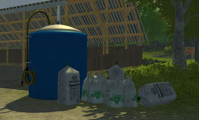 Cysterna z nawozem. - Lokacje i budynki | Podstawy Farming Simulator 2013 - Farming Simulator 2013 - poradnik do gry