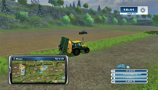 Miej zawsze naszykowany opryskiwacz by po zakończeniu zasiewu przeprowadzić opryski. - Kolejne zasiewy, opryski, zbiory i sprzedaż | Dalsze kroki - Farming Simulator 2013 - poradnik do gry