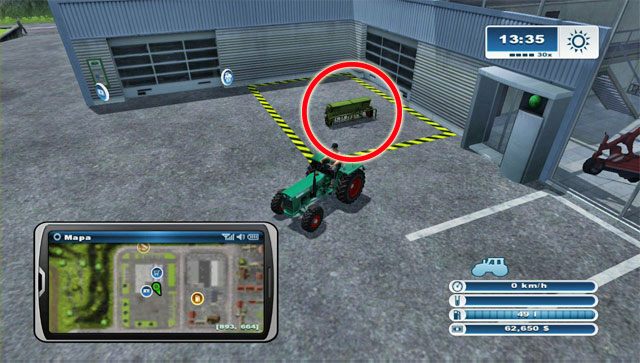 Ze wszystkich urządzeń, które posiadasz najmniej wydajny jest siewnik AMAZONE D1 tzn - Zakup nowych urządzeń - siewnik | Uprawa ziemi w Farming Simulator 2013 - Farming Simulator 2013 - poradnik do gry