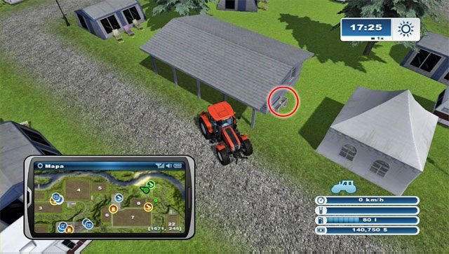 Podkowę znajdziesz na terenie kempingu - Obszar F - podkowy 62 - 73 | Podkowy w Farming Simulator 2013 - Farming Simulator 2013 - poradnik do gry