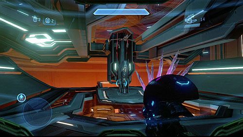 Przejdź na koniec pomieszczenia - Dostań się do portalu; Terminal 1 | Rekwiem - Kampania | Halo 4 - Halo 4 - poradnik do gry