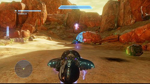 Ostatni generator, będzie chroniony przez czołg - Zniszcz trzy generatory pola | Spadkobierca - Kampania | Halo 4 - Halo 4 - poradnik do gry