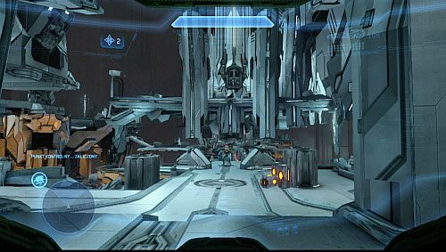 Kiedy aktywujesz panel w środkowej części pomieszczenia, będziesz musiał zniszczyć trzy generatory - Dezaktywuj drugą wieżę | Dezaktywacja - Kampania | Halo 4 - Halo 4 - poradnik do gry