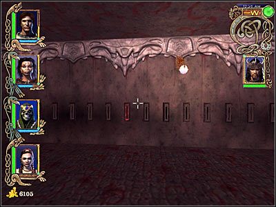 Dźwignia, przeskok nad pułapką, przeskok nad wyrwą i drzwi - jak zwykle niebyt dużo czasu - Frosgard | Might & Magic IX Writ of Fate - Might & Magic IX: Writ of Fate - poradnik do gry