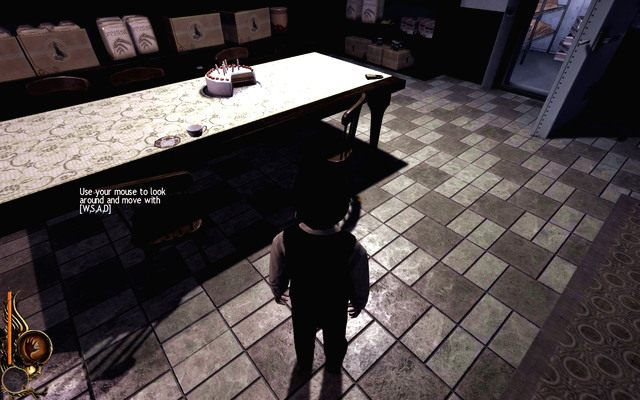 Luciusem poruszasz używając klawiszy W,S,A,D, a rozglądasz używając myszki - 1 - Cold As Hell | Opis przejścia | Lucius - Lucius - poradnik do gry