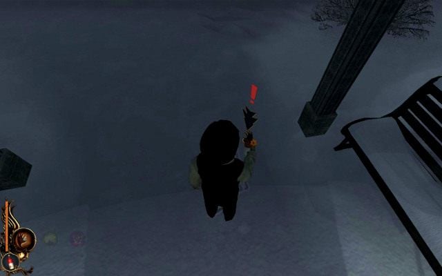 Wyciągnij butelkę z wodą i rozlej ją w miejscu z zaznaczonym na czerwono wykrzyknikiem - 6 - Holy Day Slip | Opis przejścia | Lucius - Lucius - poradnik do gry