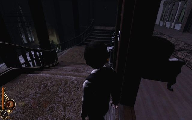 Między magazynem, a pierwszym piętrem chodzą dwie osoby - pokojówka oraz mechanik - 10 - Betrayal | Opis przejścia | Lucius - Lucius - poradnik do gry