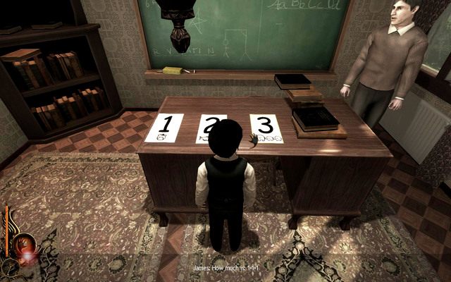 Nauczyciel zada ci trzy pytania - 12 - Shoot For Education | Opis przejścia | Lucius - Lucius - poradnik do gry